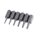 BROPPE 44Pcs S2 Screwdriver Bit Set Phillips Slotted Torx Hex Screwdriver Bits with Extension Rod 1/4 Inch Hex Shank