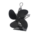 4-Blade Heat Powered Stove Fan for Wood/Log Burner/Fireplace Increases More Warm Air Eco-Friendly Household Fireplace Fan