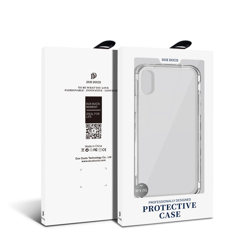DUX DUCIS Protective Case For iPhone XS Max Clear Soft TPU Air Cushion Corners Back Cover