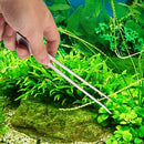 Aquarium Tools Fish Tank Water Live Plant Curved Straight Tweezers 27/38/48CM