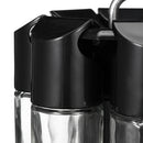 Rotating Spice Rack Carousel Kitchen Storage Holder Condiments Container+8 Jar