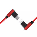 WIZ 3A 18W PD Type C to Lightning MFI Double Elbow Fast Charging Data Cable From Xiaomi System For iPhone XS 11Pro Huawei P30 Pro Mate 30 5G  iPadPro iPadAir Mini 2019