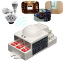 T-9800 5.8GHz 220V/240V Microwave Motion Detector Radar Sensor Switch 5.8GHz For LED Light