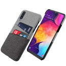 Bakeey Fabric Card Holder Shockproof Protective Case For Samsung Galaxy A50 2019