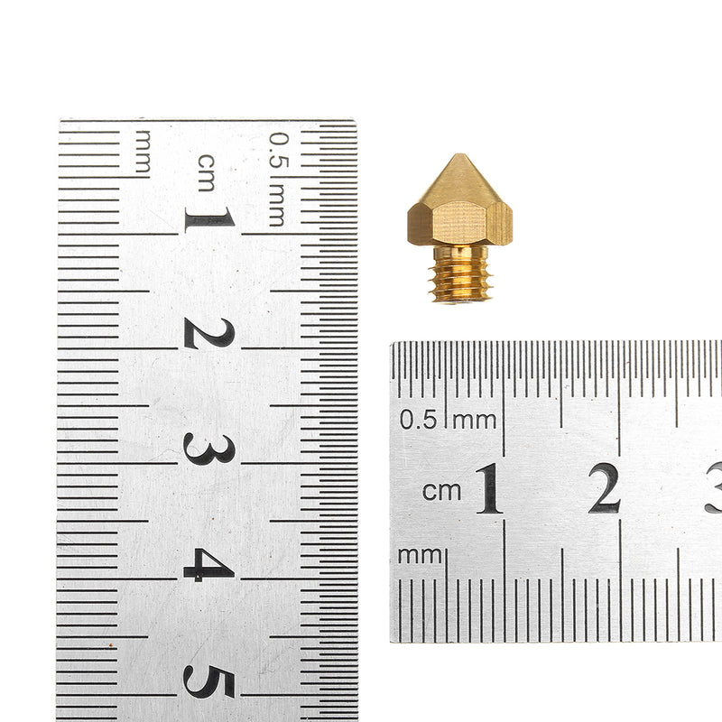 TRONXY 0.2mm/0.3mm/0.4mm/0.5mm Copper Extruder Nozzle For 3D Printer Parts