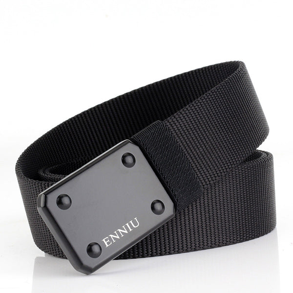 130cm ENNIU TB51-2 3.8cm Tactical Belt Metal Quick Release Hunting Military Belt Army Fan Nylon