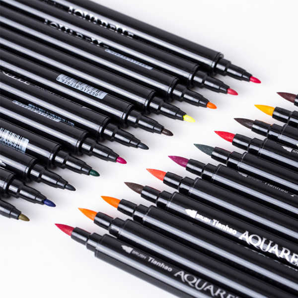 Tian Hao 1725 Mark Pen For Children's Drawing Painting Marker Student Hand-painted Soft Head Watercolor Paint