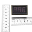 10pcs Green 0.56 Inch Mini Digital Voltmeter DC 4.5V To 30V Digital Voltmeter Voltage Panel Meter For 6V 12V 24V Electromobile Motorcycle Car