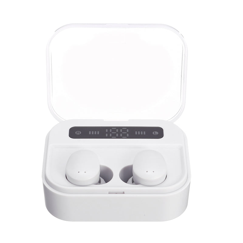 TWS Wireless bluetooth 5.0 Earphone LED Display 2200mAh Power Bank IPX7 Waterproof Bilateral Call Headphone