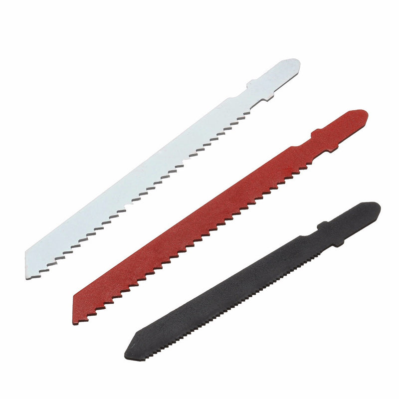 10pcs Jigsaw Blade Set for Bosch T Shank Jigsaw Metal Plastic Wood Blades