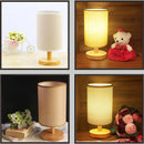 Bedroom LED Bedside Lamp LED Night Light Solid Wood Decoration Lamp Gift Table Warm Light