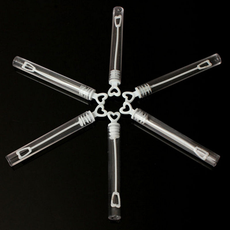 12Pcs/Set Empty Bubble Soap Bottles Wedding Birthday Party Decoration Toys