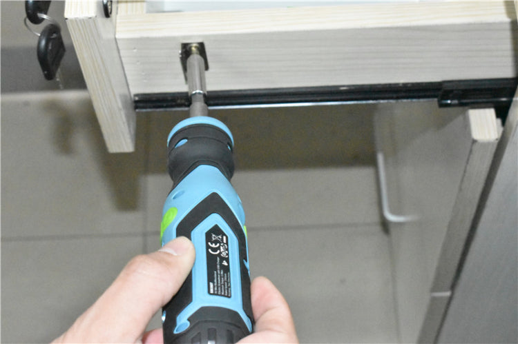 Tonfon 3.6V 2000mAh Electrician Current Tester Electric Screwdriver USB Household Cordless Electric Tester Screw Driver DIY Repair With 32+1 Bit Set