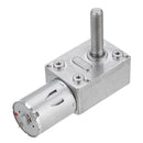 Machifit JGY370 DC 12V Worm Gear Motor 10/30/90/150RPM Turbine Self-locking Reduction Gear Motor