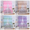 100x200cm Bird Nest Print Tulle Window Curtain Balcony Bedroom Bay Window Screen