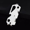 IPRee EDC Multifunctional Pocket Tool Survival Combination Kit With Screwdriver Wrench Opener Cutter