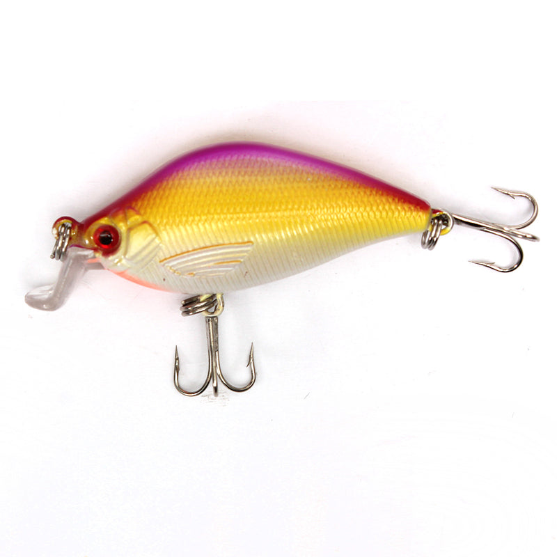 Bobing 5Pcs/Set 6.5CM 8.4G Carp Fishing Lure Wobbler Pesca Fish Minnow Bass Lure Crankbait