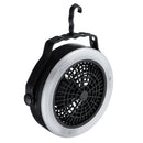 2-in-1 12 LED Camping Lights Fan Lantern Lamp Flashlight Ceiling Fan Outdoor Fun-Battery Style