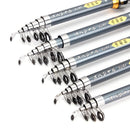 2.1/2.4/2.7/3.0/3.6m Carbon Telescopic Spinning Pole Saltwater Casting Sea Fishing Rod