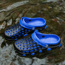 Men Hole Breathable Beach Sandals Slip On Waterproof Garden Shoes