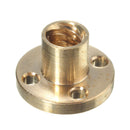T8 8mm 350mm Stainless Steel Lead Screw Bearing Bracket Shaft Coupling For 3D Printer