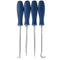 4pcs Pick and Hook Set O Ring Oil Seal Gasket Puller Remover Craft Hand Tool