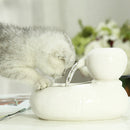 Ceramic Automatic Pet Drinking Electric Cat Dog Water Dispenser Fountain Pump Waterer