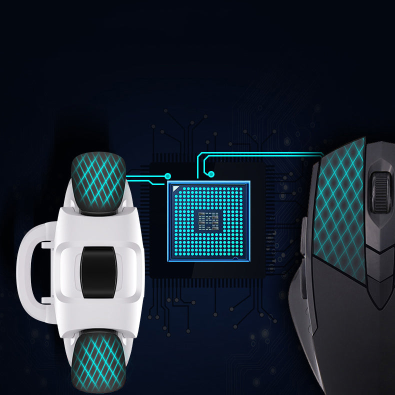 Bakeey Plating PUBG Mobile Game Controller Gamepad Trigger Aim Button Shooter Joystick with Airdrop Packaging Box for iPhone iOS Android Mobile Phone