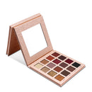 IMAGIC 16 Colors Matte Shimmer Eyeshadow Palette Glitter Smoky Earth Color Eye Shadow Long-Lasting