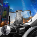 Tsumbay CH03 Car Phone Holder 360 Degree Rotation Cellphone Mount for Car Dashboard Compatible with Smart Phone 3inch to 6.5inch