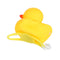 Broken Wind Yellow Duck Bell Horn & Helmet Hat For MTB Bike Motocycle Handlebar
