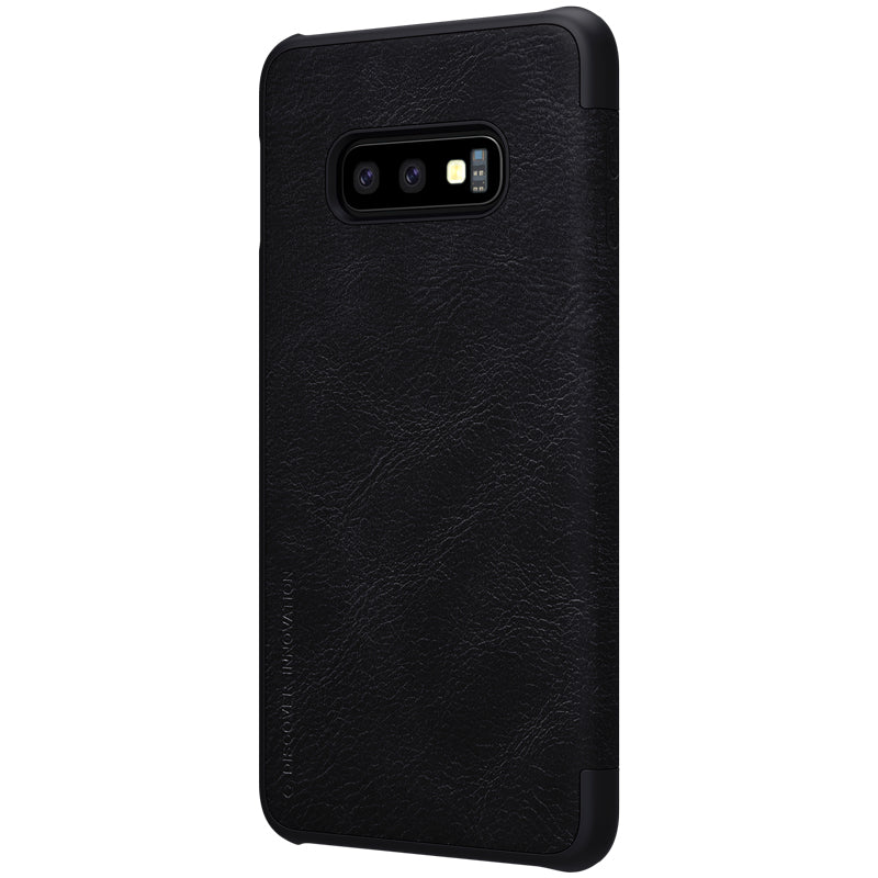 NILLKIN Flip Shockproof Auto Sleep Card Holder Full Cover Protective Case for Samsung Galaxy S10 Lite / Samsung Galaxy S10e