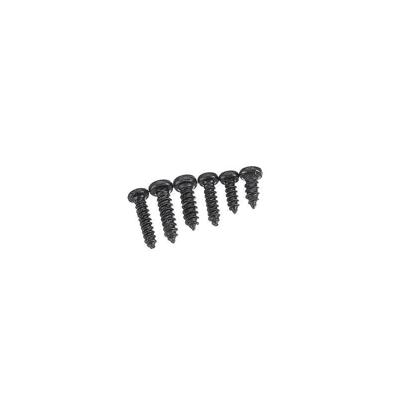 Suleve MXCP5 1200Pcs Mini Phillips Screw Micro Electronic Black Round Head Self Tapping Screw Kit M1 M1.2 M1.4 M1.7