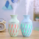 Ultrasonic Vase Cool Mist Maker Humidifier Night Light Air Purifying Nebulizer for Bedroom Baby Birthday Gift