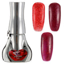 12 Colors Red Diamond Hybrid DIY UV Gel Nail Art Polish Long-lasting Soak Off LED Manicure Tools