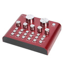 Bakeey V8 Pro Sound Card Audio External USB Headset Microphone Live Broadcast Sound Card for Mobile Computer Audio Interface