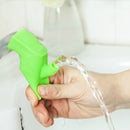 Honana Bathroom High Elastic Silica Gel Faucet Tap Extension Device for Kids Tooth Rinsing Washing T