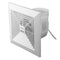 KHG-12B 31W 6 Inch Air Exhaust Fan Blower Ceiling Wall Mount Ventilation Exhaust Fan US Plug