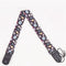 Adjustable Cotton Strap Belt with PU Leather Ends for Electric Guitar Bass Ukulele