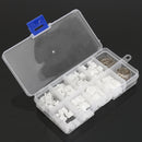 Excellway Terminals 40 Pcs 2p 3p 4p 5pin Right angle JST-XH Male Female Lipo Balance Connector