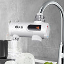 3000W 220V Electric Faucet Instant Hot Water Heater Kitchen Tankless Hot Cold Mixer Tap Temperature Display