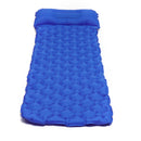 Ultralight Inflatable Sleeping Mat Multi-use Waterproof Camping Air Pad Foldable Roll Bed Mattress With Pillow