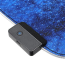 The Milky Way USB Wired 6 RGB Colorful  7 Monochrome Lights LED Mouse Pad for Gaming Mouse E-Sport