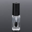 5/10/15ml Empty Nail Polish Bottle Portable Mini Thick Glass Transparent Empty Paint Refillable Bottles