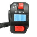 7/8 Inch Headlight On/Off Kill Engine Start Fog Light Switch Motorcycle Scooter