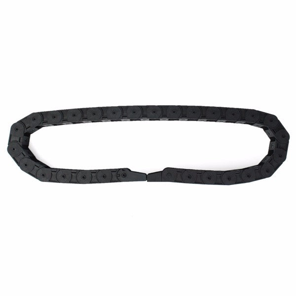 18mm x 37mm Openable Plastic Cable Drag Chain 1M Long Wire Carrier Drag Chain