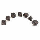 7 Pcs/Set Metal Dice Set Polyhedral Dices Role Playing Dragons Dice Party Table Game
