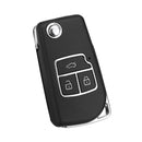3 Buttons Folding Remote Key Case Shell with Blade for Toyota Camry Corolla Reiz RAV4