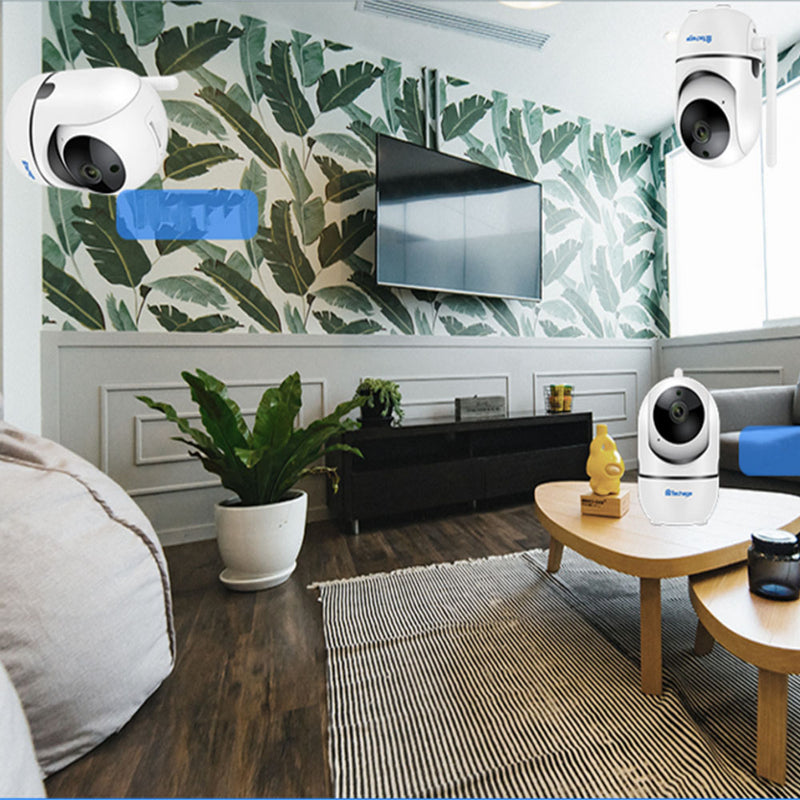 Techage TK-Q08-20 Panoramic 360 PTZ 1080P Waterproof Wireless  IP Camera ONVIF H.264 Two Way Audio 360 WIFI Camera  Baby Monitors