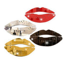 Fashion Lips Acrylic Self Adhesive 3D Mirror Wall Sticker DIY Home Room Decorations